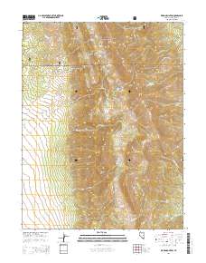 Ward Mountain 2014 topographic map thumbnail
