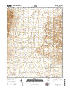 Warm Springs SE 2014 topographic map thumbnail
