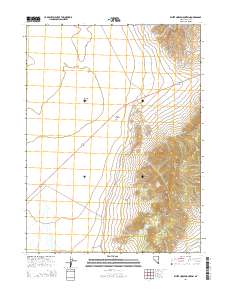 White Horse Mountain 2014 topographic map thumbnail