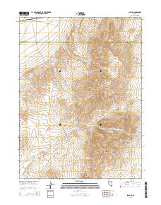 Sulphur 2014 topographic map thumbnail