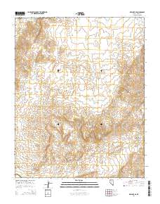 Dry Lake SE 2014 topographic map thumbnail