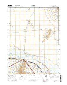 Golconda Butte 2015 topographic map thumbnail