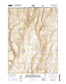 Bear Mountain 2015 topographic map thumbnail