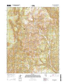 Trail Canyon 2014 topographic map thumbnail