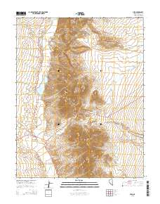 Hiko 2015 topographic map thumbnail