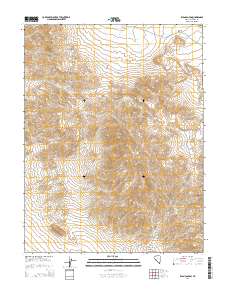 Ryan Canyon 2014 topographic map thumbnail