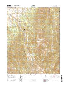 Horse Camp Springs 2014 topographic map thumbnail