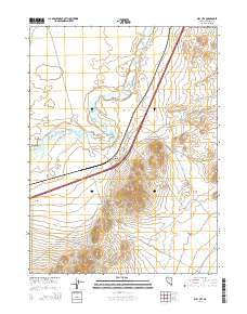 Mill City 2014 topographic map thumbnail