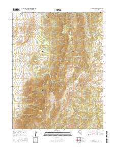 Brown Knoll 2014 topographic map thumbnail