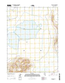Carson Lake 2014 topographic map thumbnail