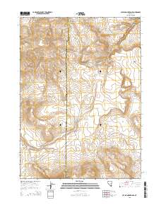 Catnip Mountain SE 2015 topographic map thumbnail