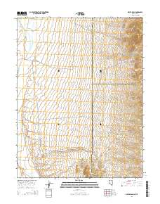 Miller Wash 2014 topographic map thumbnail