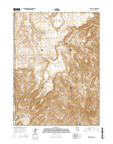 Mixie Flat 2015 topographic map thumbnail