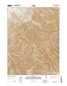 Byers Canyon 2014 topographic map thumbnail