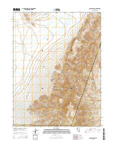 Cain Mountain 2015 topographic map thumbnail
