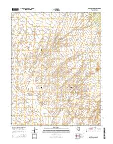 Mount Wilson SW 2014 topographic map thumbnail