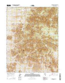 Fairview Peak 2015 topographic map thumbnail