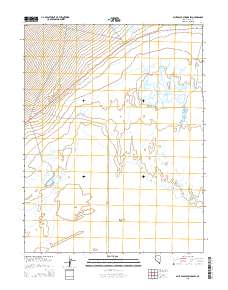 Blue Eagle Springs SW 2015 topographic map thumbnail