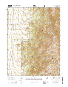Mattier Creek 2014 topographic map thumbnail