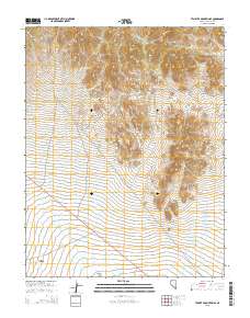 Tempiute Mountain SE 2015 topographic map thumbnail