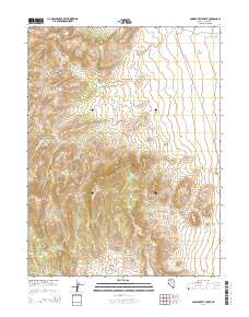 Cowboy Rest Creek 2014 topographic map thumbnail