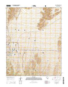 Cold Creek 2014 topographic map thumbnail