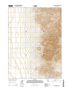 Bloody Run Peak 2015 topographic map thumbnail