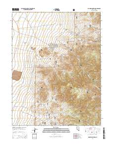 Round Mountain 2014 topographic map thumbnail