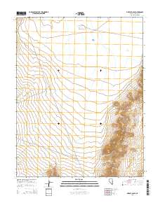 Murphy Gap SE 2015 topographic map thumbnail