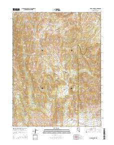 Pinto Summit 2014 topographic map thumbnail