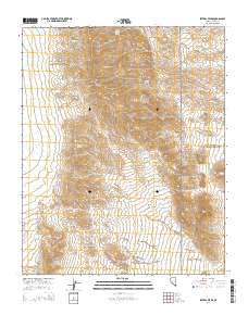 Ireteba Peaks 2014 topographic map thumbnail