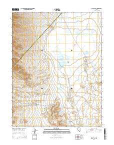 Kibby Flat 2014 topographic map thumbnail