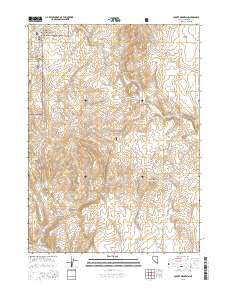 Coyote Mountain 2015 topographic map thumbnail