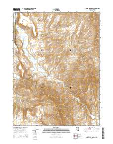 Smoke Creek Ranch 2014 topographic map thumbnail