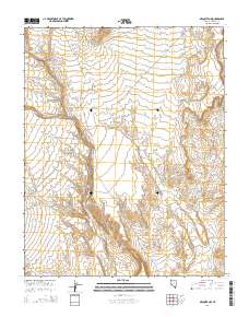Mesquite NW 2014 topographic map thumbnail