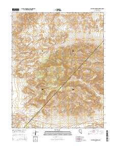 Miller Mountain 2014 topographic map thumbnail