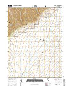 Barrett Canyon 2014 topographic map thumbnail