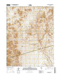Broken Hills 2014 topographic map thumbnail