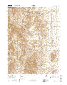 Bailey Mountain 2014 topographic map thumbnail