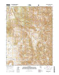 Bakeoven Creek 2014 topographic map thumbnail