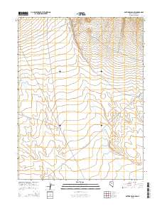 Bartine Ranch NW 2015 topographic map thumbnail