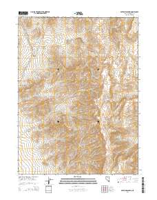 Bartomes Spring 2014 topographic map thumbnail