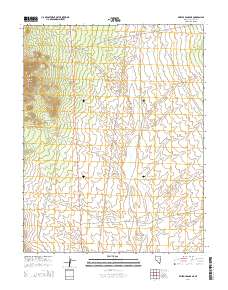 Bristol Range NE 2014 topographic map thumbnail