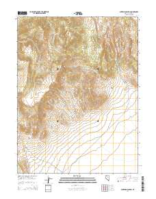 Ackerman Canyon 2014 topographic map thumbnail