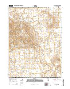 Bald Mountain 2015 topographic map thumbnail