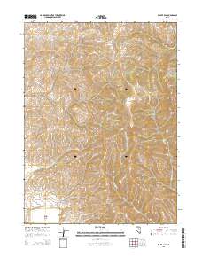 Beaver Peak 2015 topographic map thumbnail