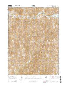 Big Cottonwood Canyon 2014 topographic map thumbnail