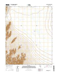 Bonnie Claire 2014 topographic map thumbnail