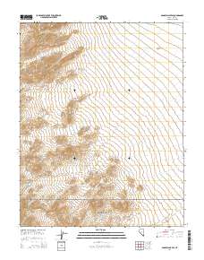 Bonnie Claire SE 2014 topographic map thumbnail