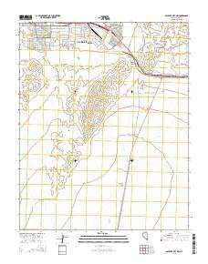Boulder City NW 2015 topographic map thumbnail